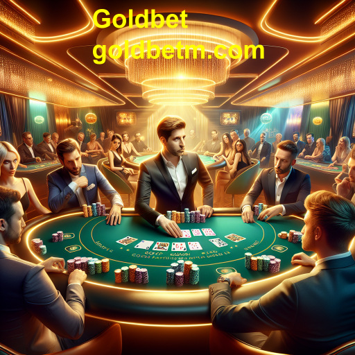 Experiência Imersiva no Poker Ao Vivo do Goldbet